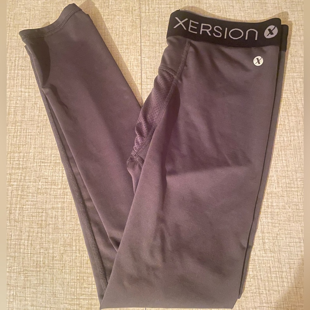 Xersion Boys Medium (10/12) Black Athletic Tights